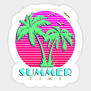 Summer Time Sticker